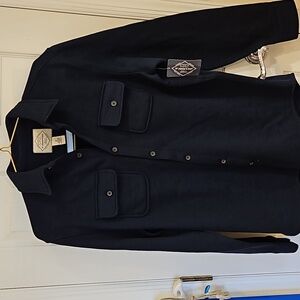 Mens button medium weight shirt